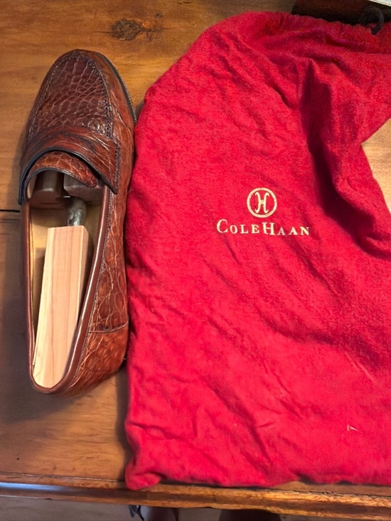 Cole Haan Alligator Loafers 8D main image 7